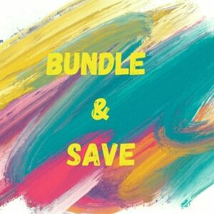 Bundle & Save! Thanks for shopping! Reasonable offers accepted.😊
